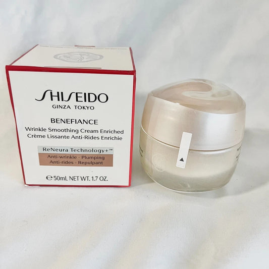 Shiseido Ginza Tokyo Benefiance Wrinkle Smoothing Cream Enriched 50ml/1.7oz Seal