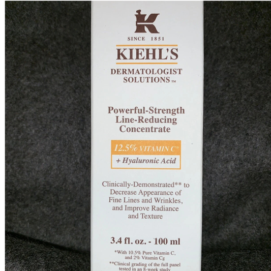 Kiehl's POWERFUL-STRENGTH Line Reducing Concentrate. 3.4 oz/100 ml