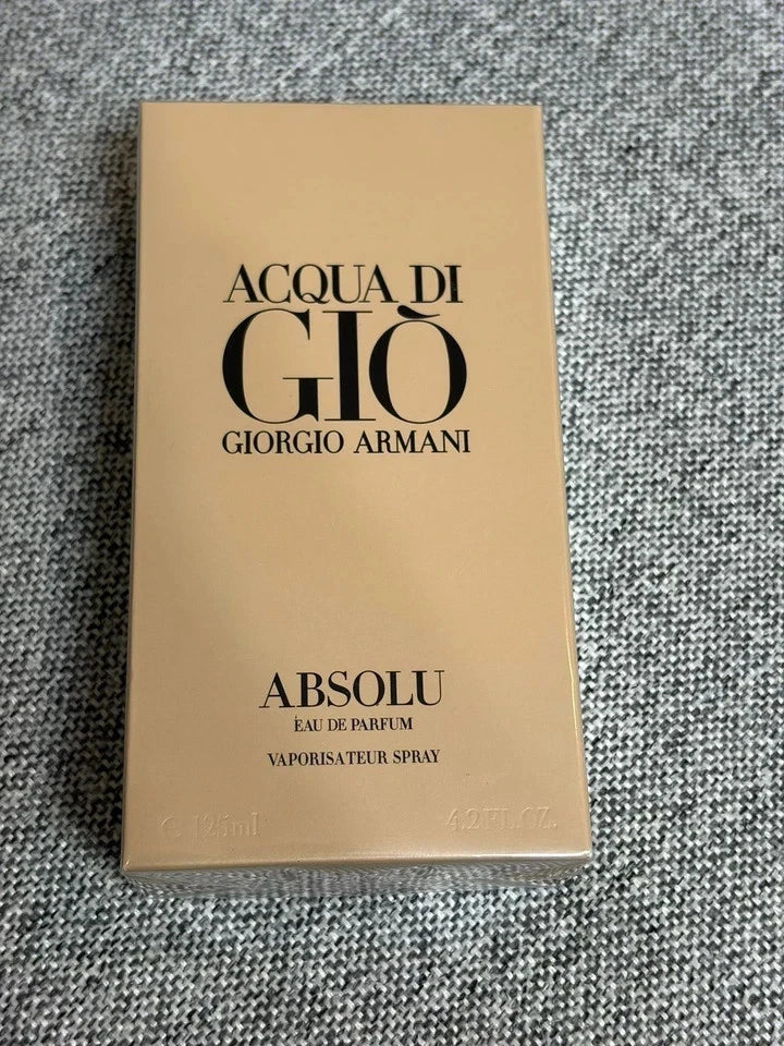 Acqua Di Gio Absolu by Giorgio Armani 4.2 oz / 125ml EDP Cologne Men Brand New
