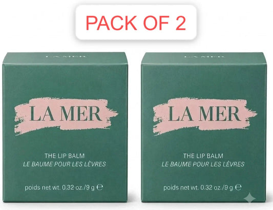 PACK OF 2 La Mer The Lip Balm 0.32 oz 9g NeW &FRESH STOCK & Sealed Box