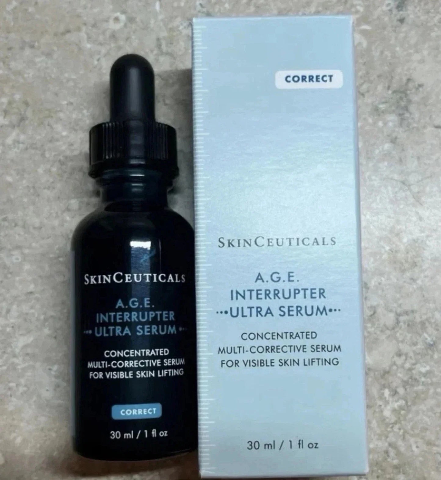 SkinCeuticals AGE A.G.E. Interrupter Ultra Serum Full Size 1 OZ NEW Sealed