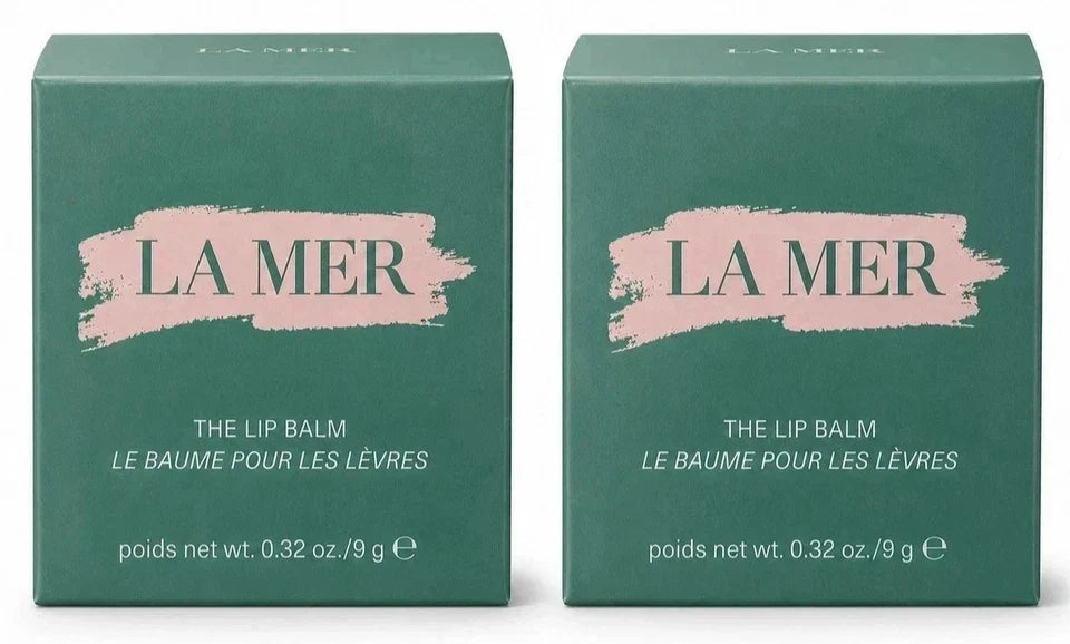 PACK OF 2 La Mer The Lip Balm 0.32 oz 9g NeW &FRESH STOCK & Sealed Box